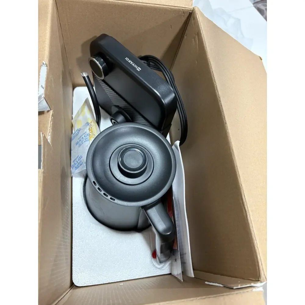Electric Kettle, HIYAKOI Gooseneck Electric Kettle with Temperature Control, ...